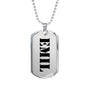Emil - Luxury Dog Tag Necklace