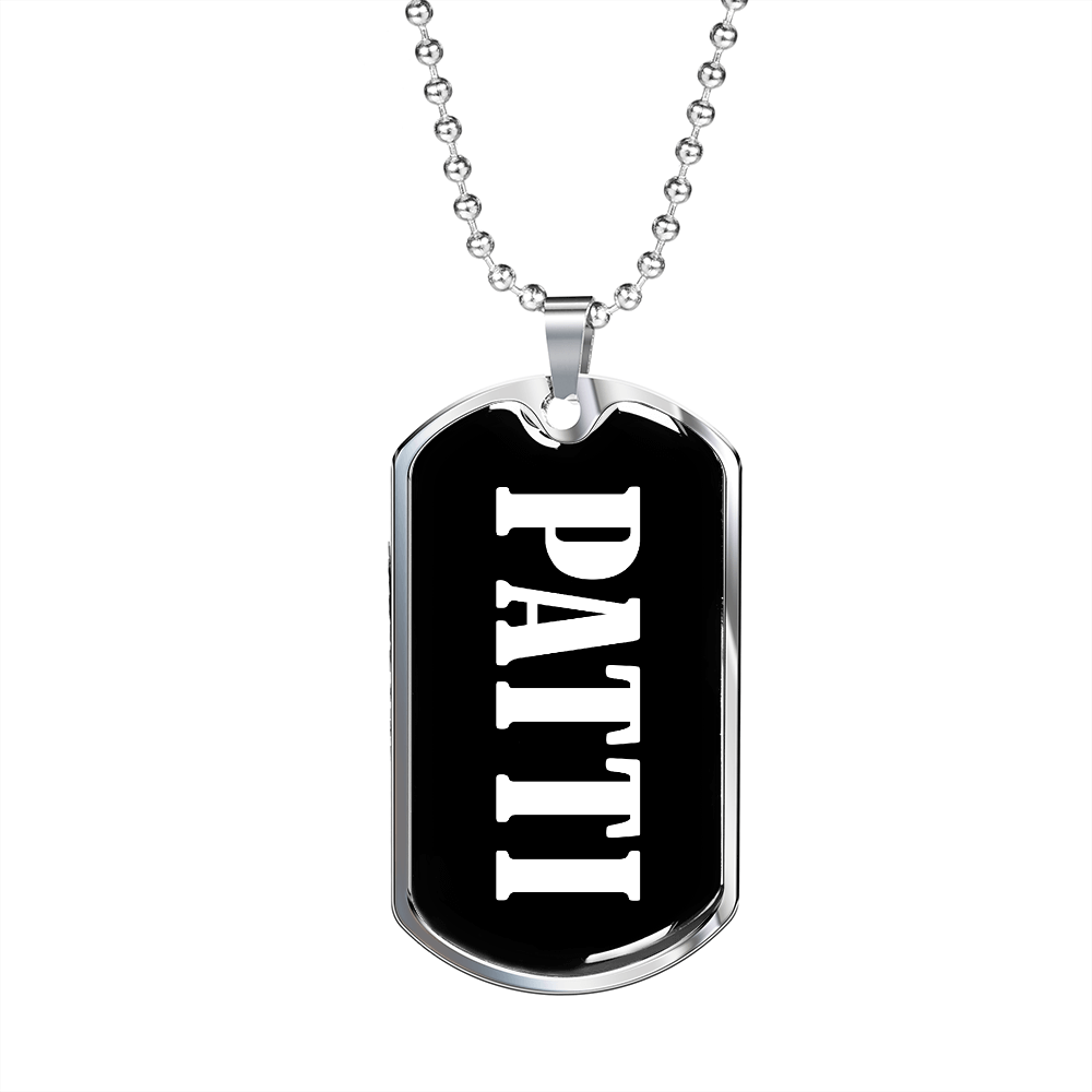 Patti v03 - Luxury Dog Tag Necklace