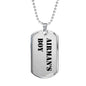 Airman's Boy - Luxury Dog Tag Necklace