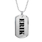 Erik - Luxury Dog Tag Necklace