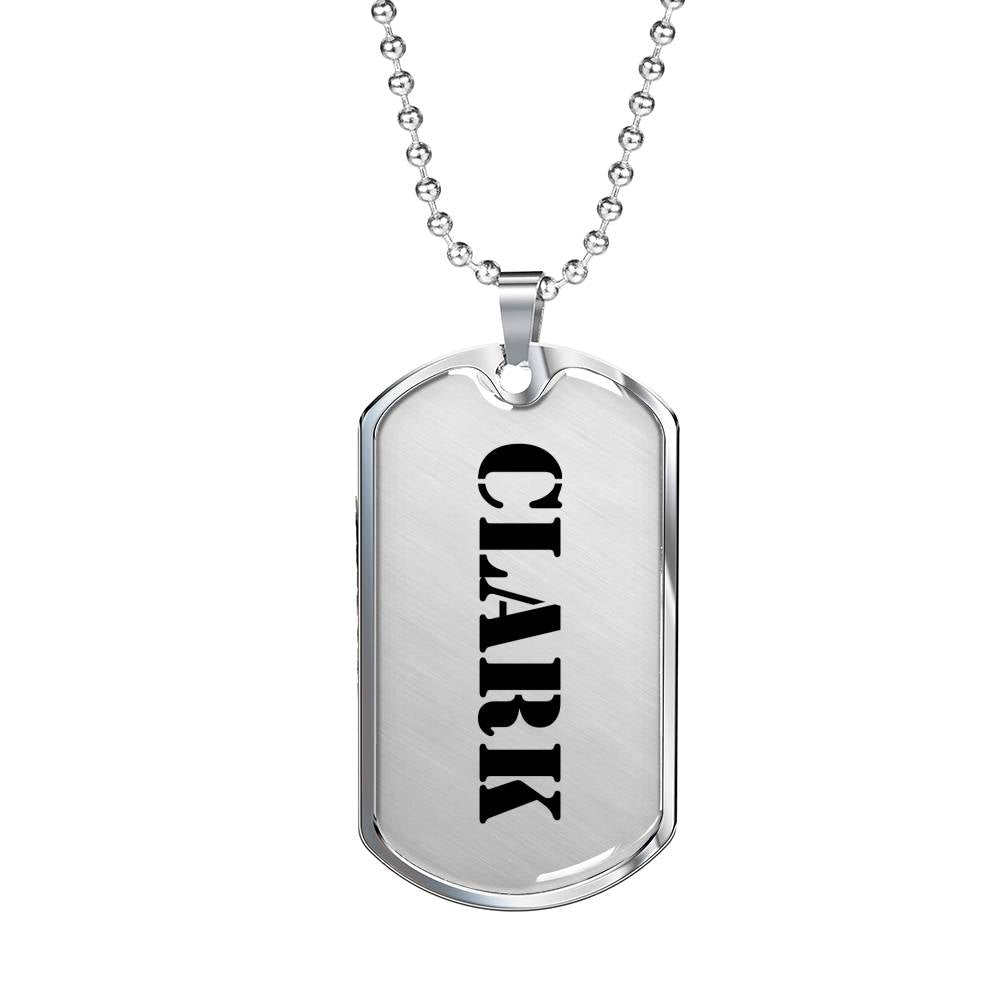 Clark - Luxury Dog Tag Necklace
