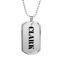 Clark - Luxury Dog Tag Necklace