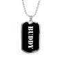 Buddy v2 - Luxury Dog Tag Necklace