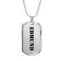 Edmund - Luxury Dog Tag Necklace