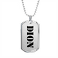 Dion - Luxury Dog Tag Necklace