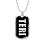 Teri v03 - Luxury Dog Tag Necklace