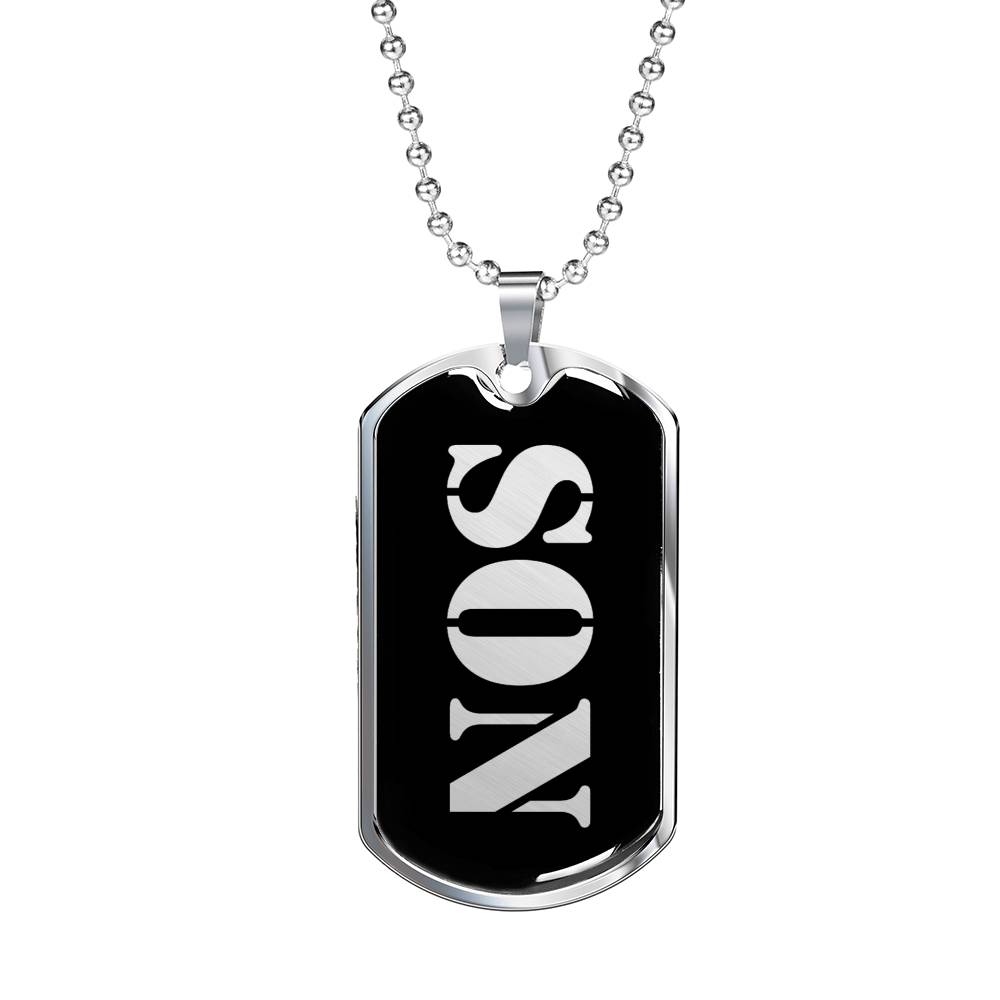 Son v3 - Luxury Dog Tag Necklace