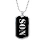 Son v3 - Luxury Dog Tag Necklace