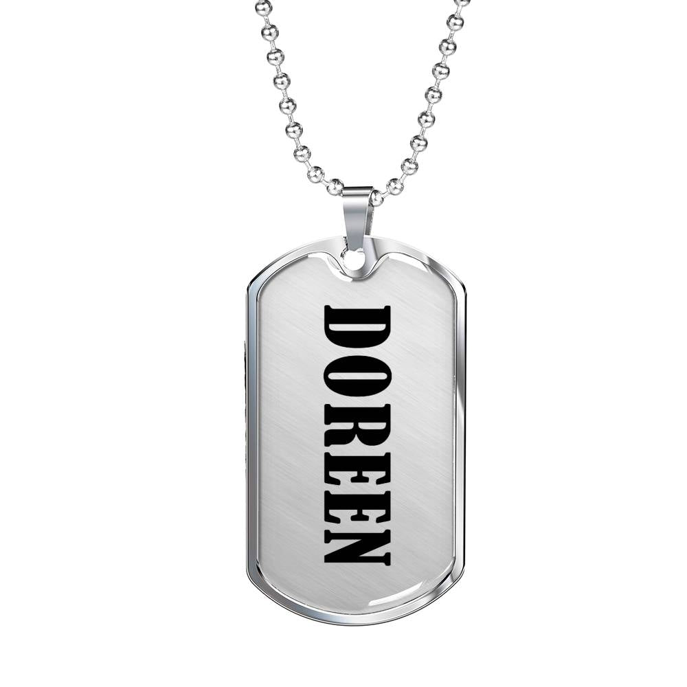 Doreen v01 - Luxury Dog Tag Necklace