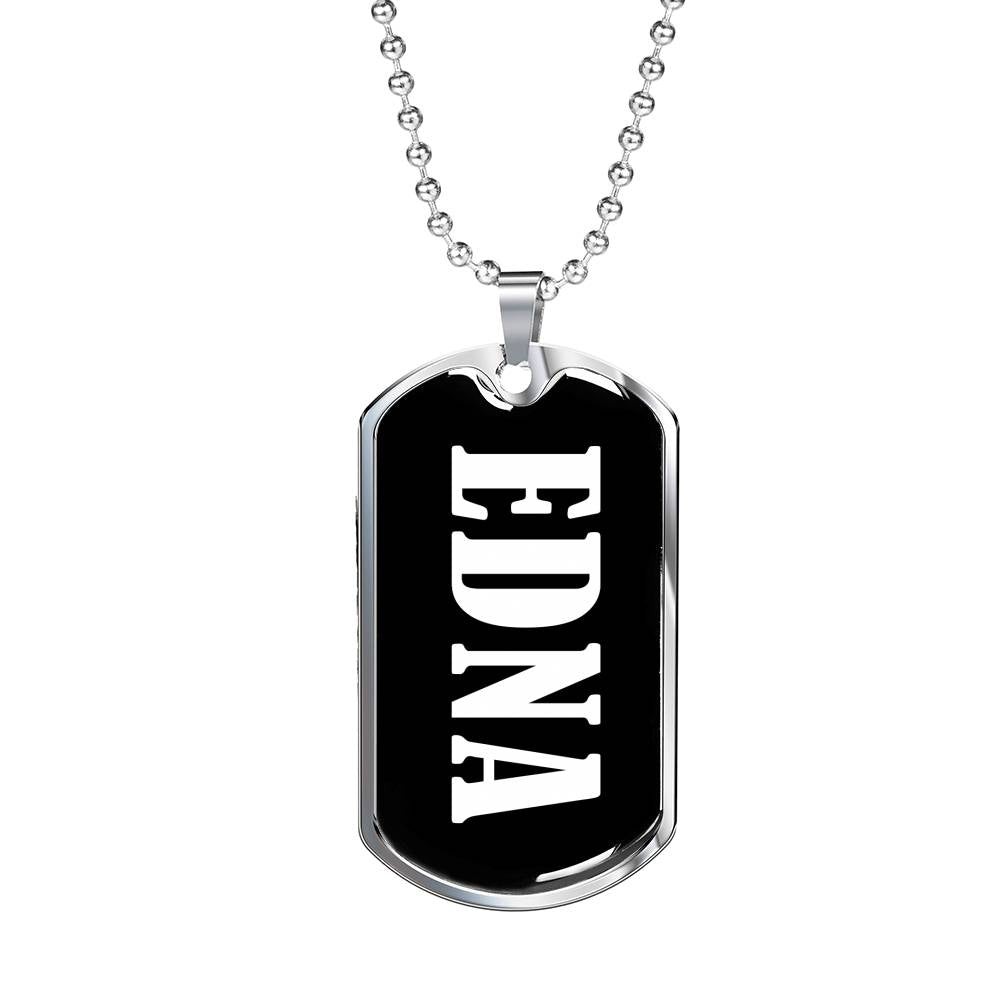 Edna v02 - Luxury Dog Tag Necklace