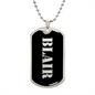 Blair v2 - Luxury Dog Tag Necklace