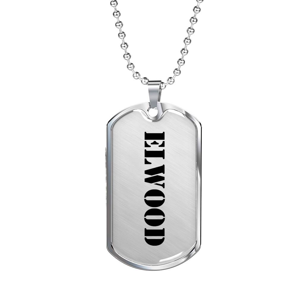 Elwood - Luxury Dog Tag Necklace