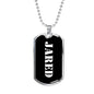 Jared v2 - Luxury Dog Tag Necklace