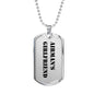 Airman's Girlfriend - Luxury Dog Tag Necklace