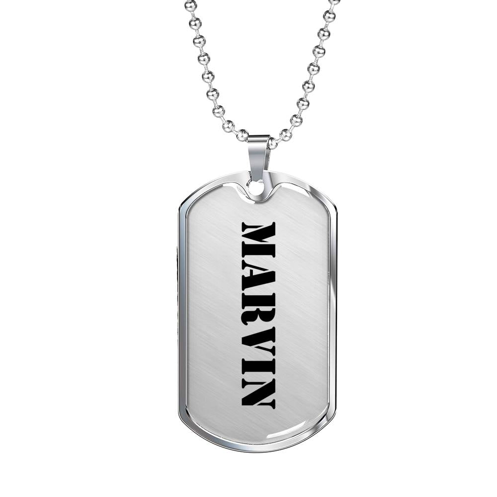 Marvin - Luxury Dog Tag Necklace