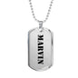 Marvin - Luxury Dog Tag Necklace