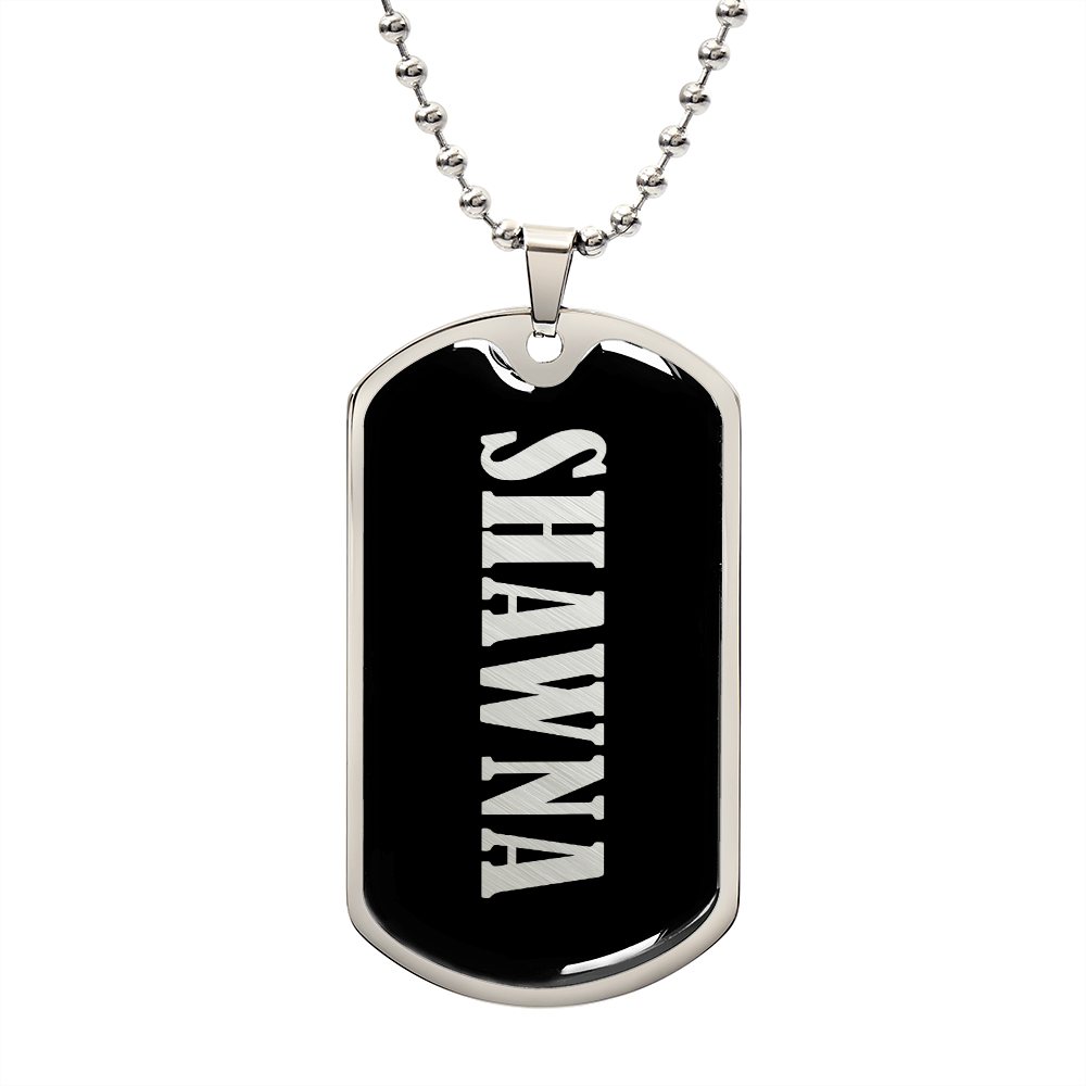 Shawna v02 - Luxury Dog Tag Necklace