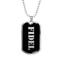 Fidel v3 - Luxury Dog Tag Necklace