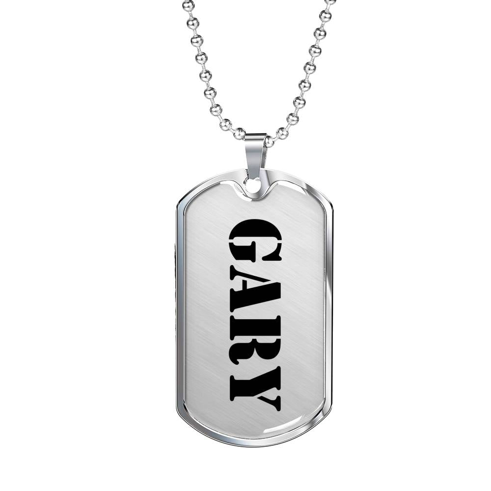 Gary - Luxury Dog Tag Necklace