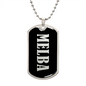 Melba v02 - Luxury Dog Tag Necklace
