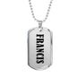 Francis v01 - Luxury Dog Tag Necklace
