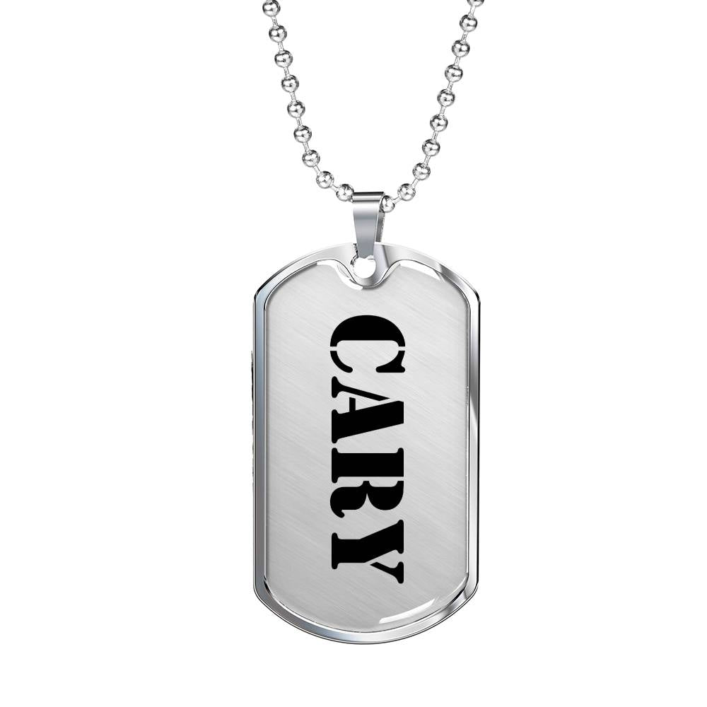 Cary - Luxury Dog Tag Necklace