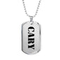 Cary - Luxury Dog Tag Necklace