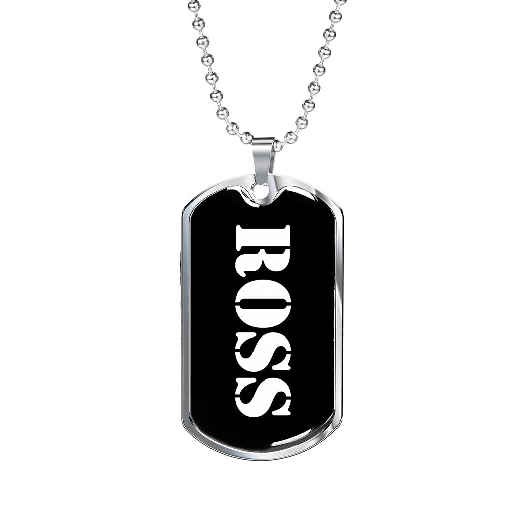 Ross v2 - Luxury Dog Tag Necklace