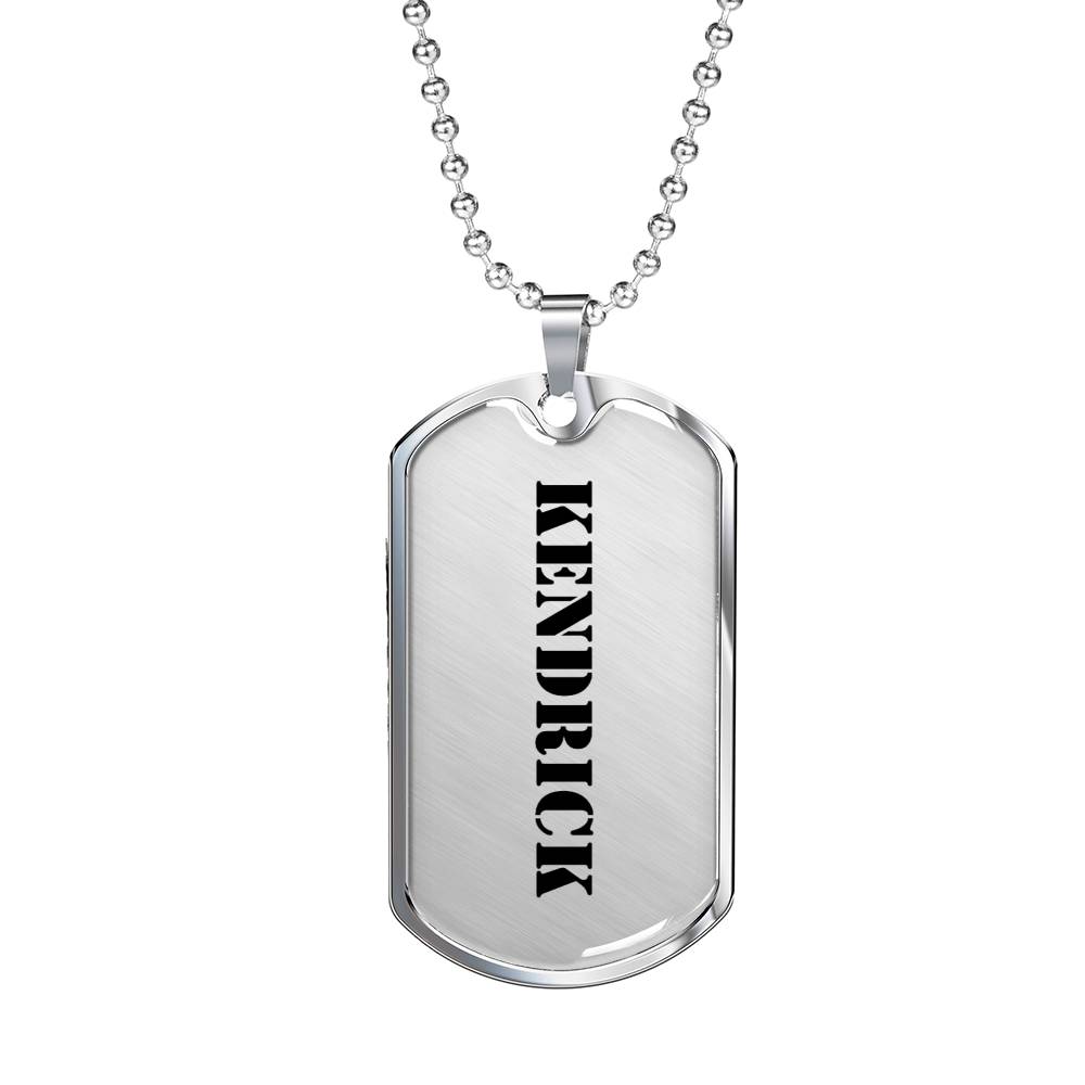 Kendrick - Luxury Dog Tag Necklace