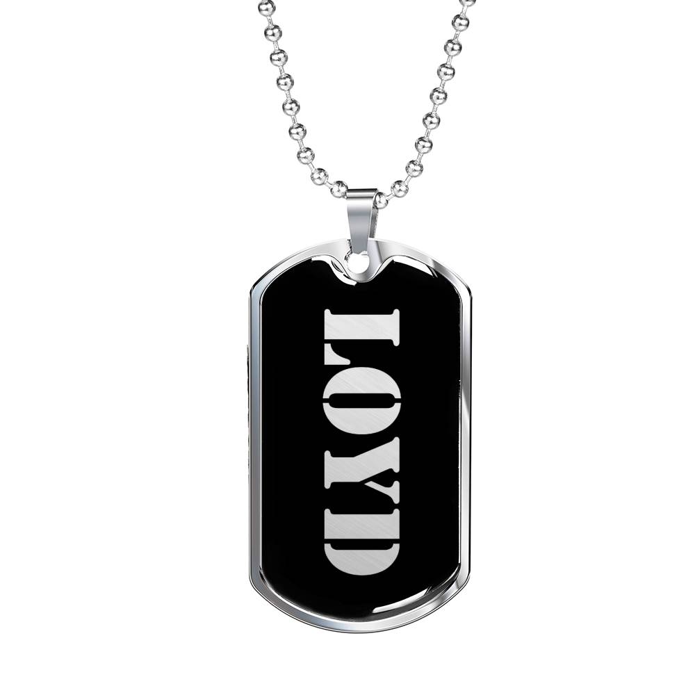 Loyd v3 - Luxury Dog Tag Necklace
