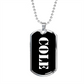 Cole v3 - Luxury Dog Tag Necklace