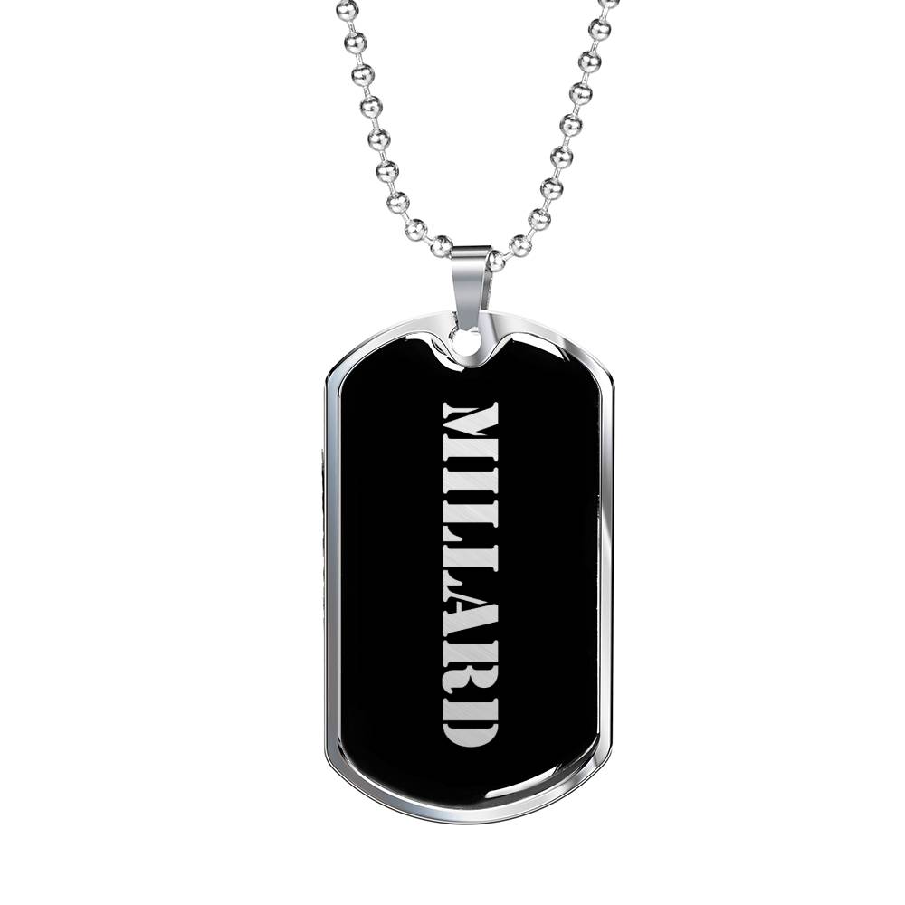 Millard v3 - Luxury Dog Tag Necklace