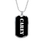 Carey v2 - Luxury Dog Tag Necklace