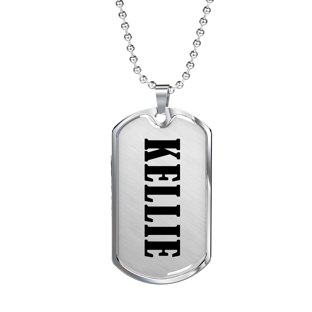 Kellie v01 - Luxury Dog Tag Necklace