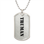 Truman - Luxury Dog Tag Necklace