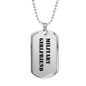 Military Girlfriend - Luxury Dog Tag Necklace