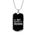 Abyssinian v3 - Luxury Dog Tag Necklace