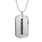 Woodrow - Luxury Dog Tag Necklace