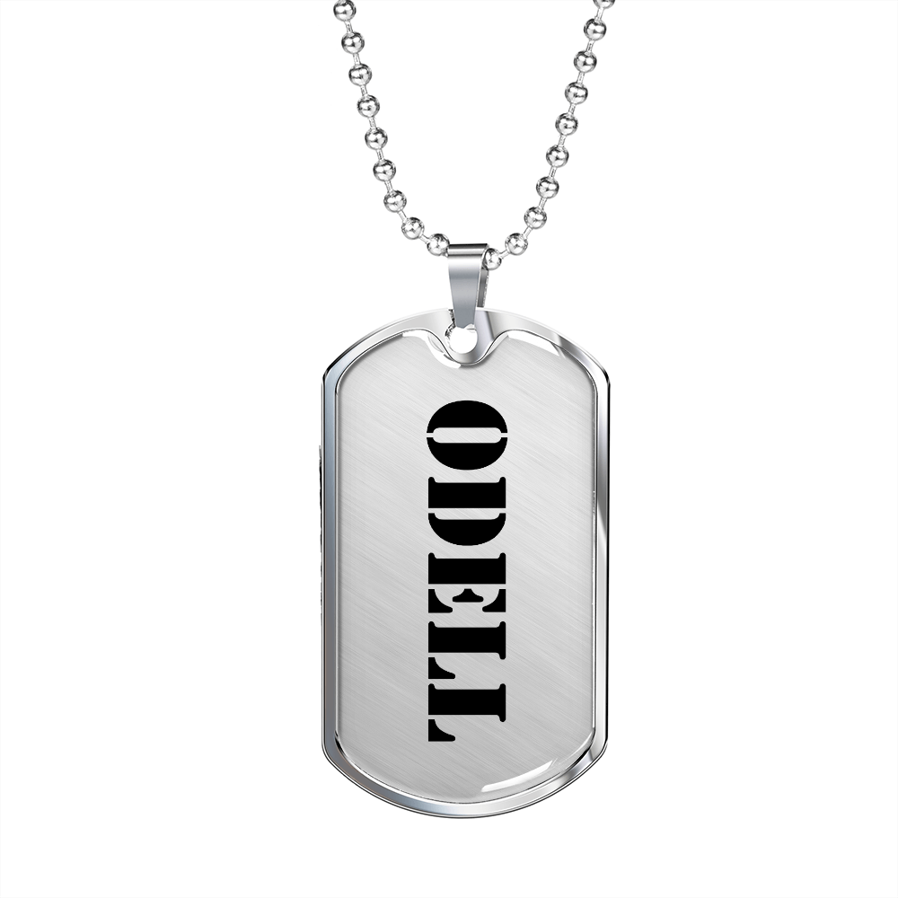 Odell - Luxury Dog Tag Necklace