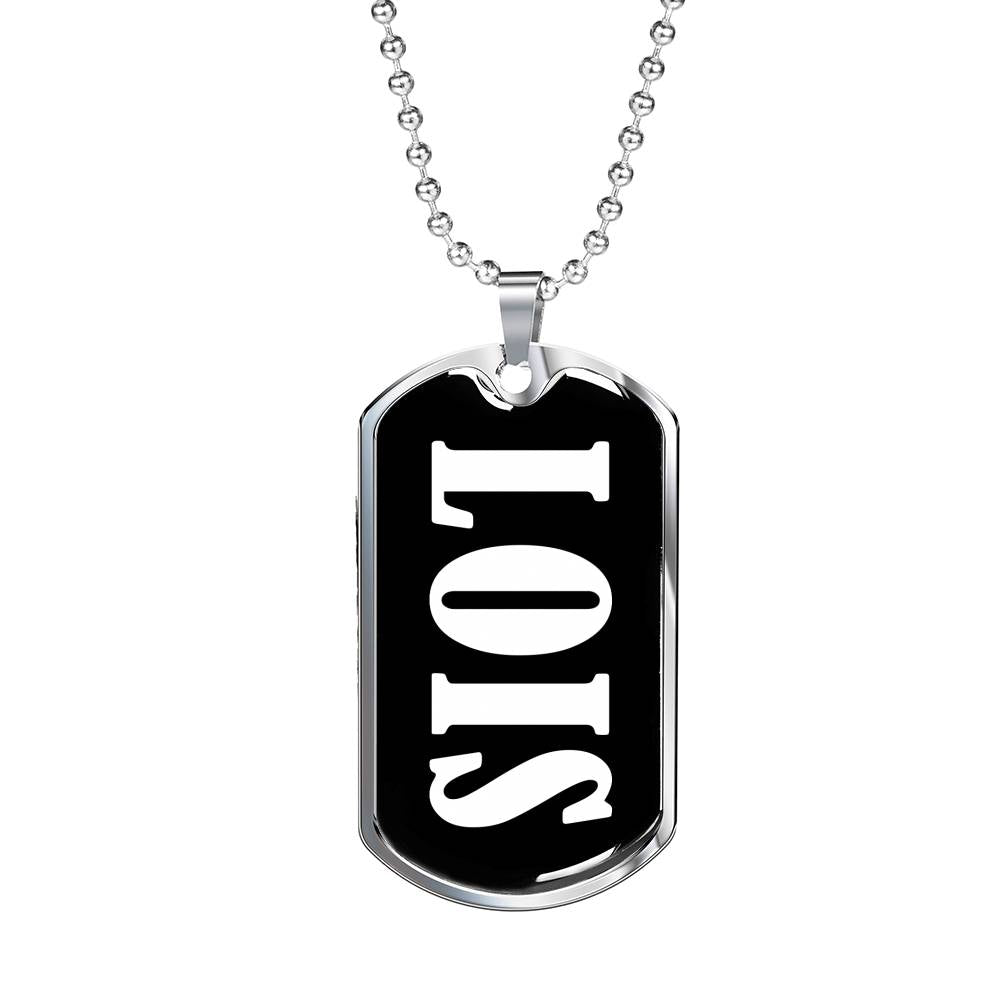 Lois v02 - Luxury Dog Tag Necklace