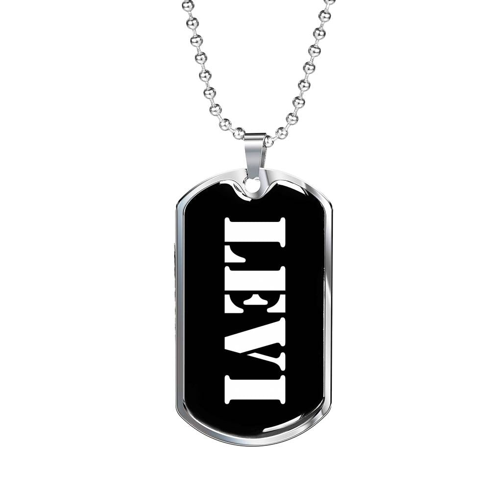 Levi v2 - Luxury Dog Tag Necklace