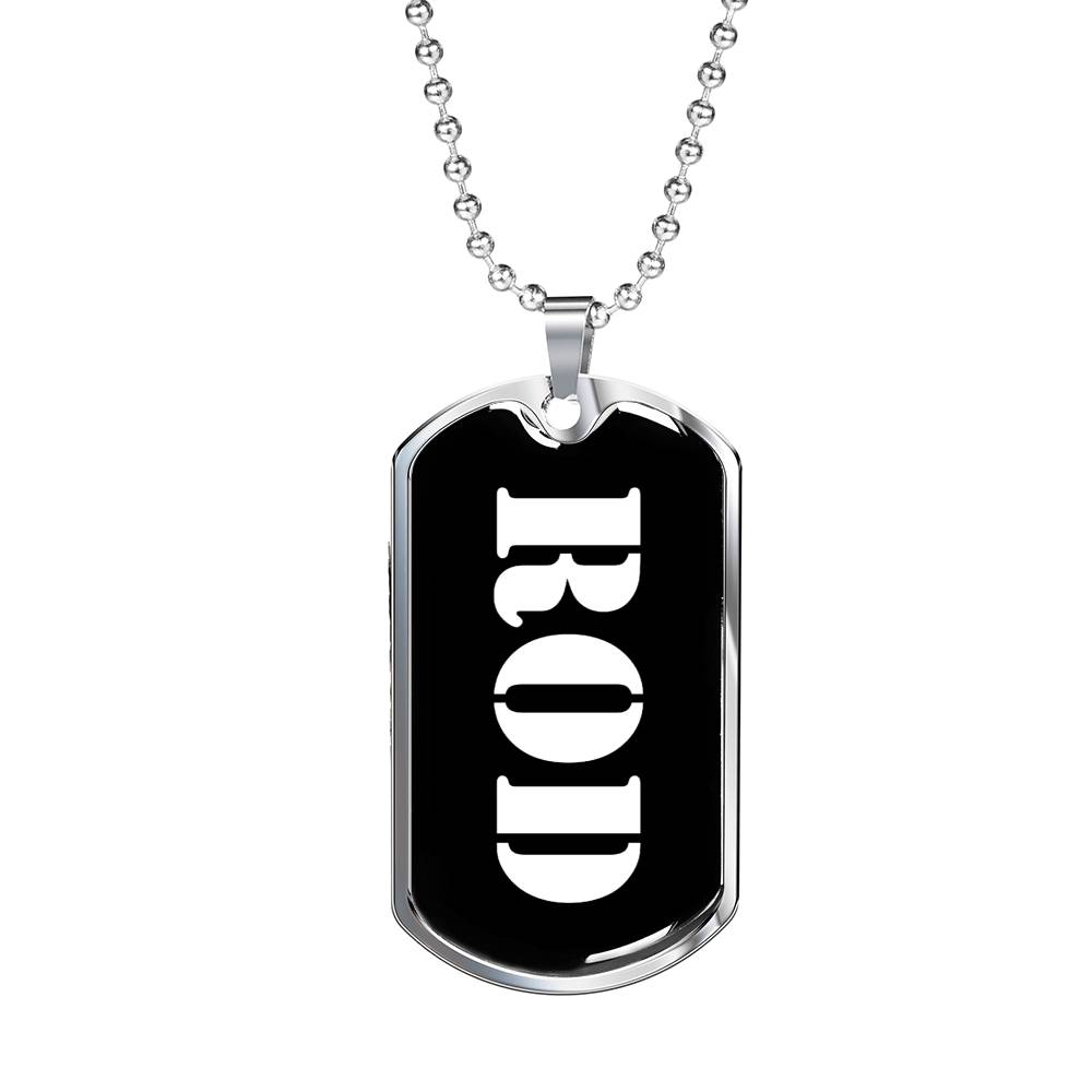 Rod v2 - Luxury Dog Tag Necklace