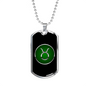 Zodiac Sign Taurus v2 - Luxury Dog Tag Necklace