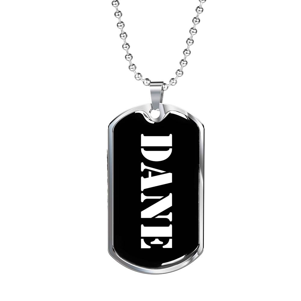 Dane v2 - Luxury Dog Tag Necklace