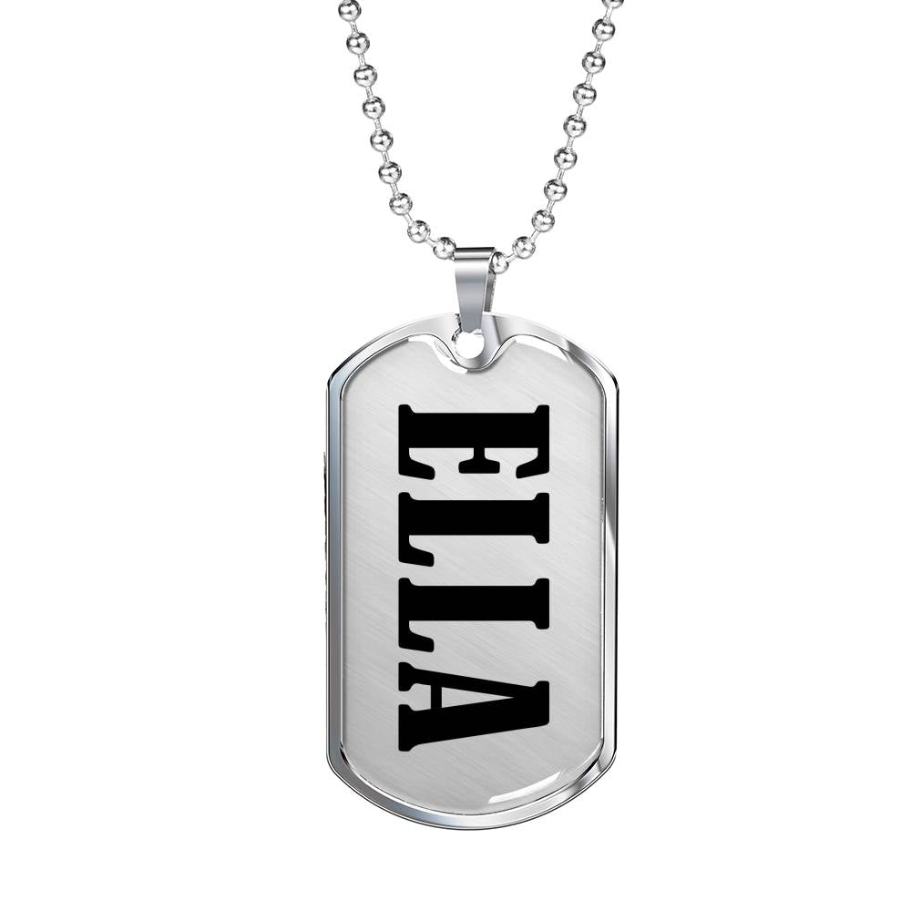 Ella v01 - Luxury Dog Tag Necklace