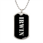 Irwin v2 - Luxury Dog Tag Necklace