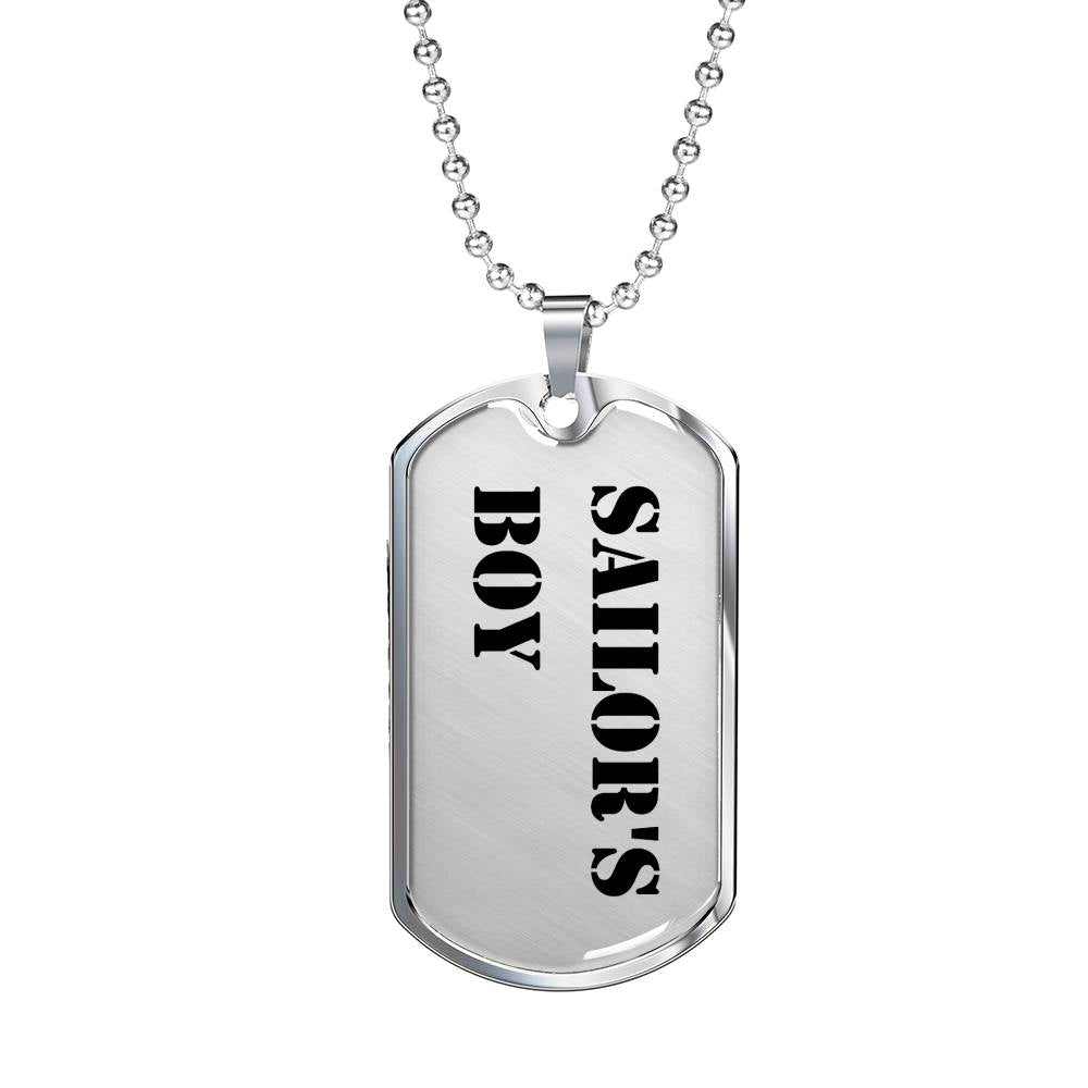 Sailor's Boy - Luxury Dog Tag Necklace