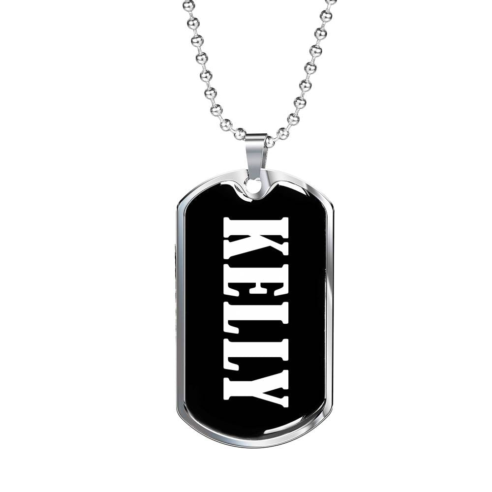 Kelly v02 - Luxury Dog Tag Necklace