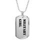 Military Girl - Luxury Dog Tag Necklace