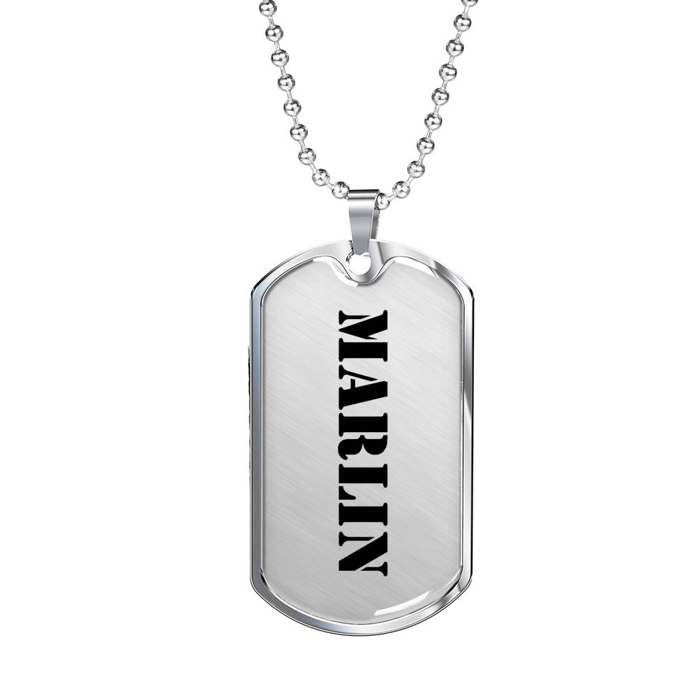 Marlin - Luxury Dog Tag Necklace